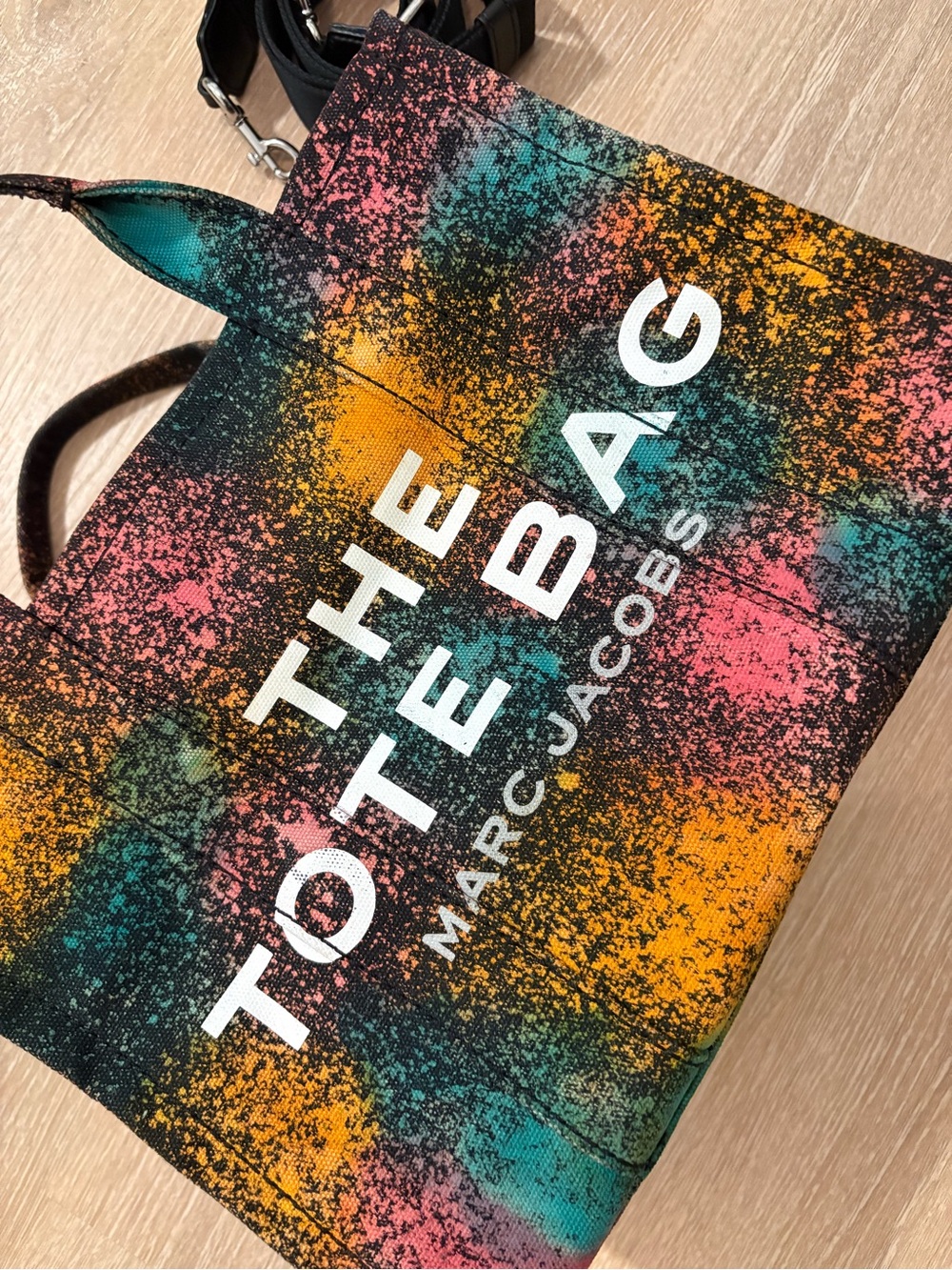 Marc Jacobs Medium Cosmic Splatter The Tote Bag - Picture 2 of 10